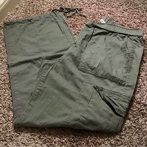 Woman’s YMI Green Cargo Pants